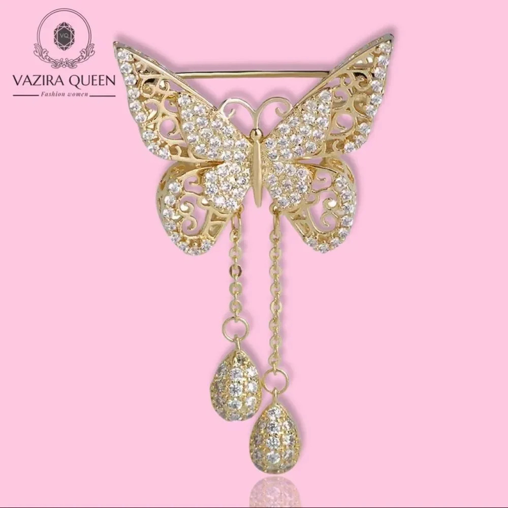 VQ Butterfly Brooch